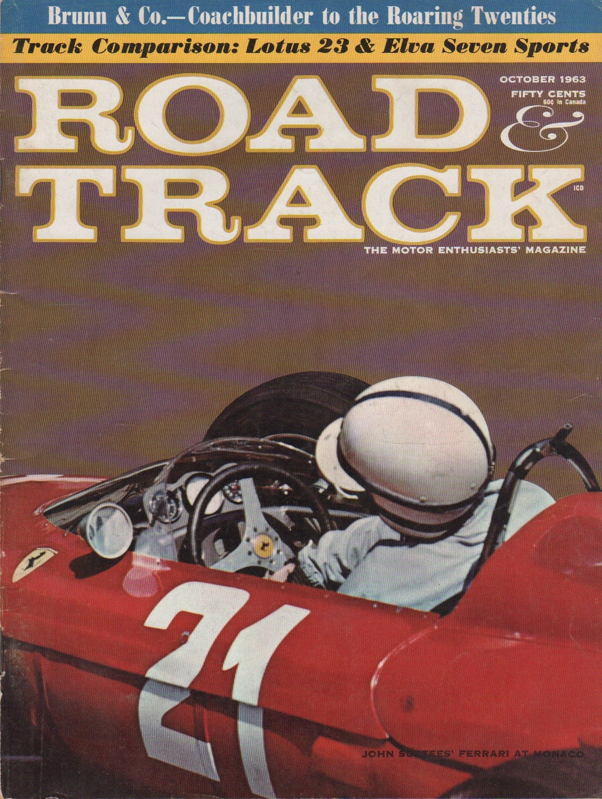 Road & Track Magazine 1963/10