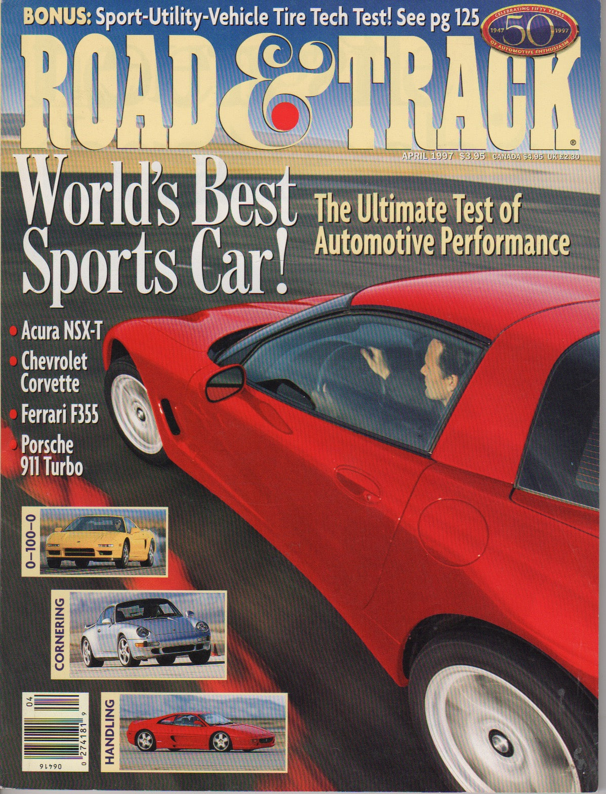 Road & Track Magazine 1997/04
