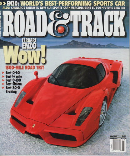 Road & Track Magazine 2003/07