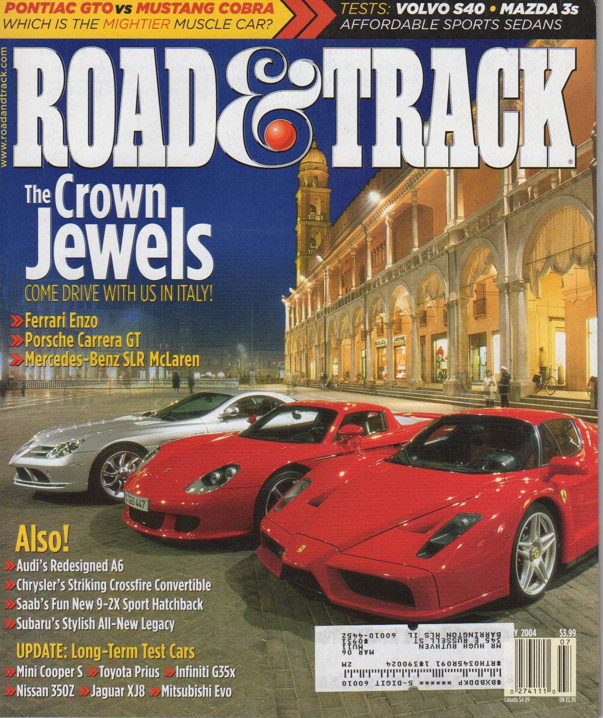 Road & Track Magazine 2004/07