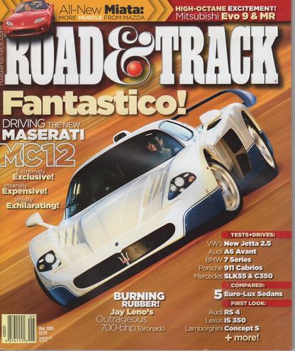 Road & Track Magazine 2005/05