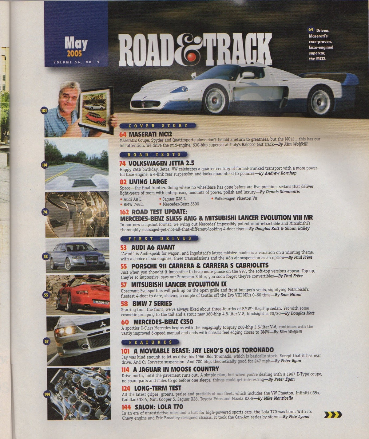 Road & Track Magazine 2005/05