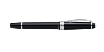 Bailey Light™ Polished Black Resin Medium Nib Fountain Pen