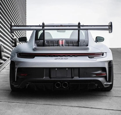 "GT3 RS" Calcomanía de vinilo para el parachoques trasero de vehículos Porsche (992)