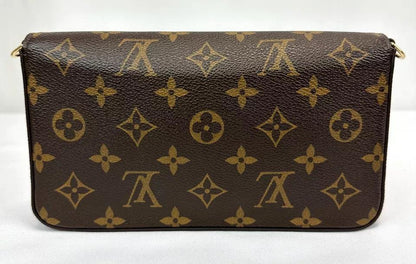LOUIS VUITTON Monogram Canvas Felicie Pochette Vivienne 2022