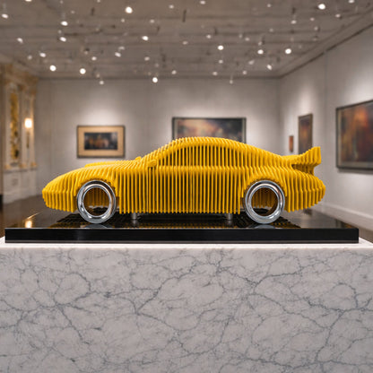 Escultura de metal "911" - MT1496