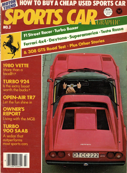Sports Car Graphic Magazine 1979-Fall N 3