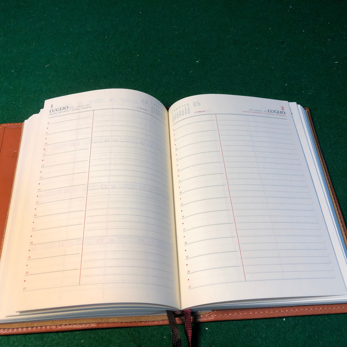 Schedoni Leather Agenda 1995
