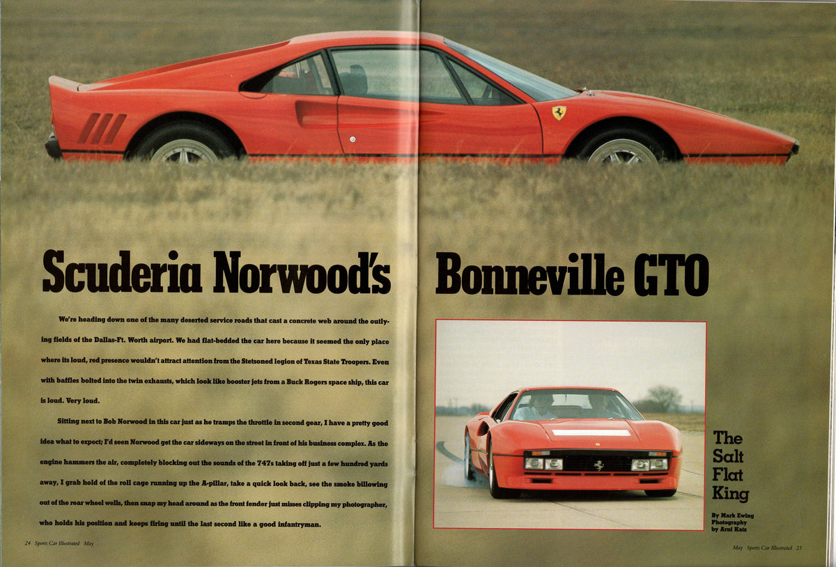 Sports Car Illustrated Magazine 1988/05