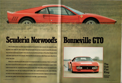 Sports Car Illustrated Magazine 1988/05