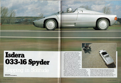 Sports Car Illustrated Magazine 1988/06