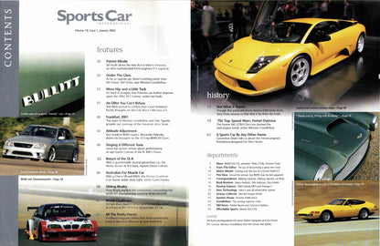 Sports Car International Magazine 2002/01