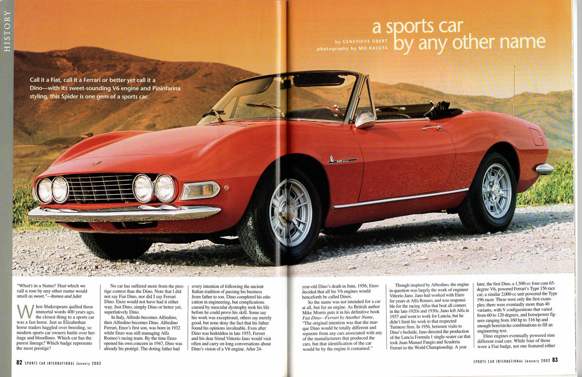 Sports Car International Magazine 2002/01