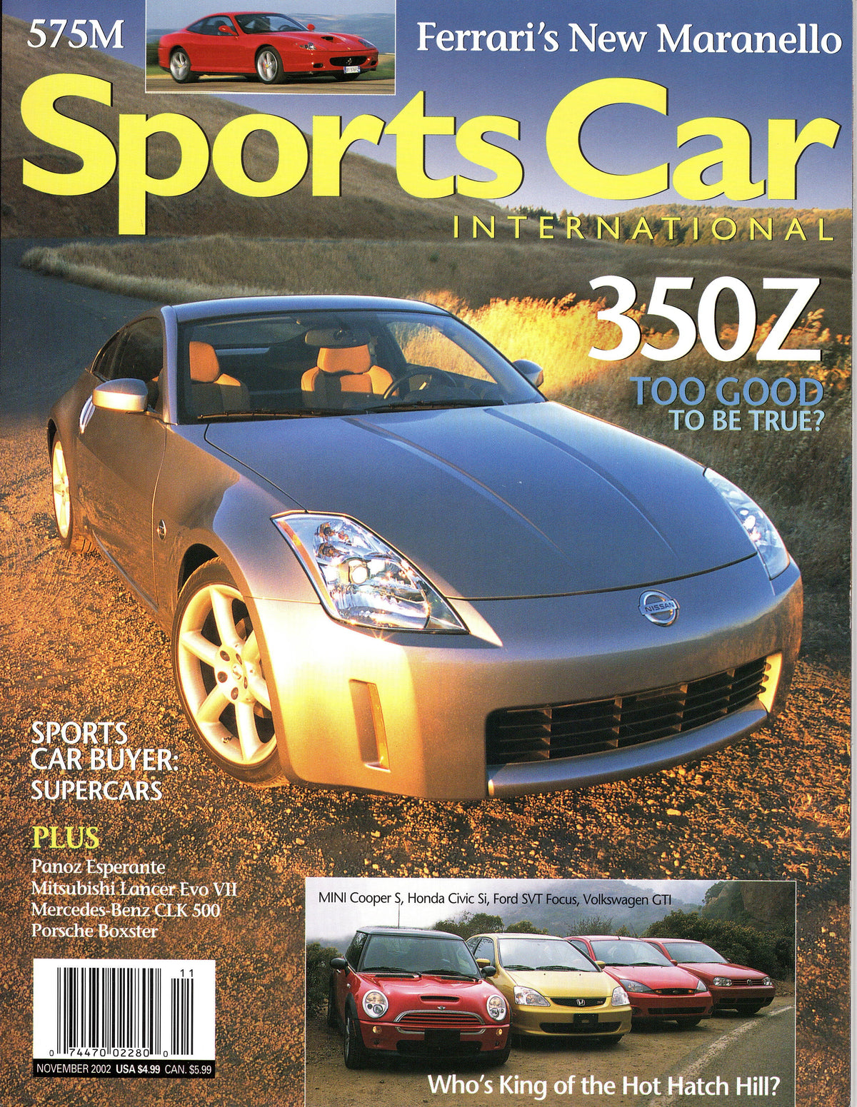 Sports Car International Magazine 2002/11
