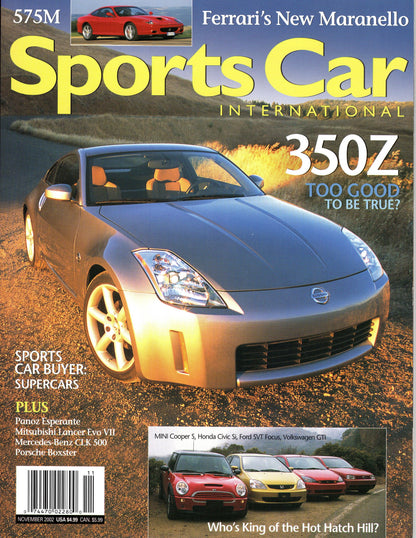 Sports Car International Magazine 2002/11