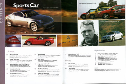 Sports Car International Magazine 2002/11