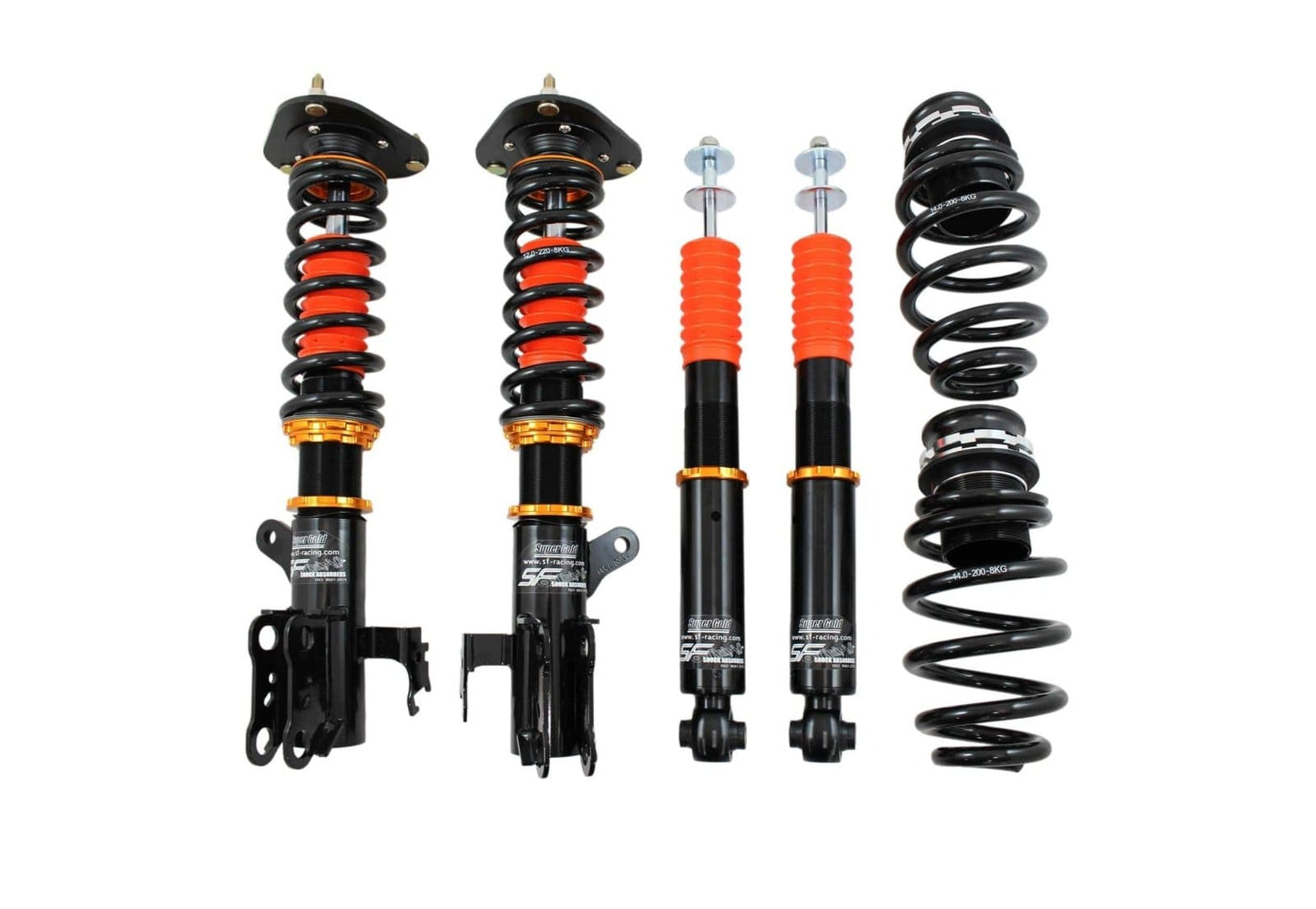 SF Racing Sport Coilovers for 2016+ Alfa Romeo Giulia AWD (952)