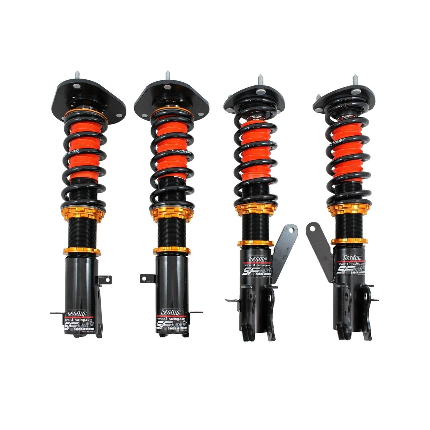 SF Racing Track Coilovers for 2005-2012 Porsche Boxster (987)
