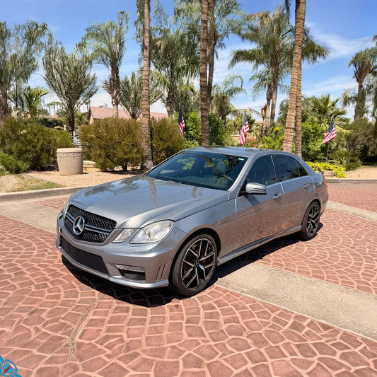 2010-2013 Mercedes-Benz E-Class Pre-Facelift (W212) E63 AMG Style Polypropylene Front Bumper Conversion Kit | E3Tuning — photo 2 of 10