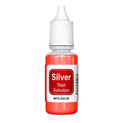 PuriTEST Gold Silber Schmuck Säuretest-Kit 9K 10K 14K 18K 22K Sterlingsilber 999 925 mit Reibstein Tester Test Abstrich Neutralisator