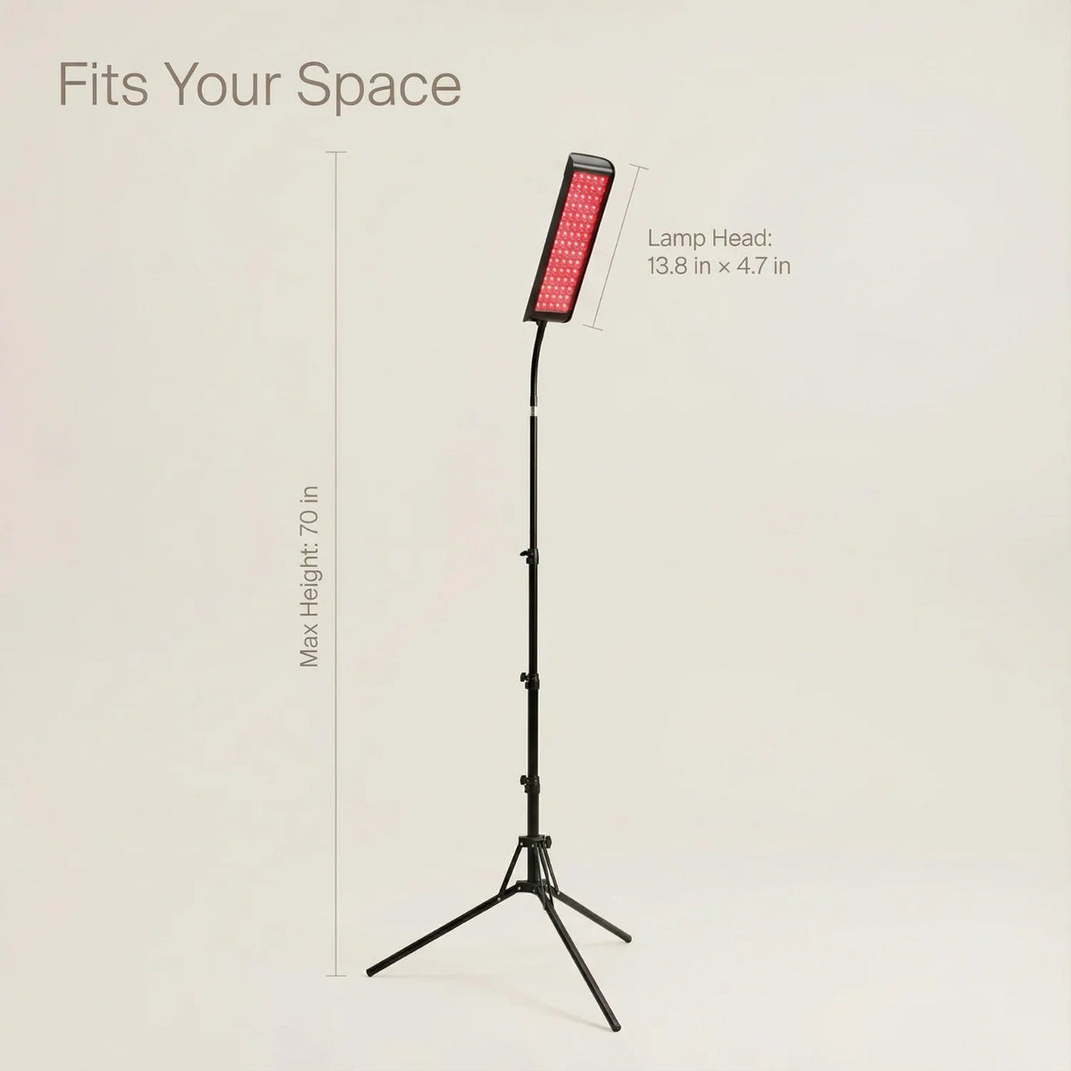 Nicebeam Sleep Healing Red Light Floor Lamp with Remote