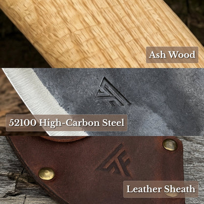 Small Carving Axe, 630 g (1.39 lb)