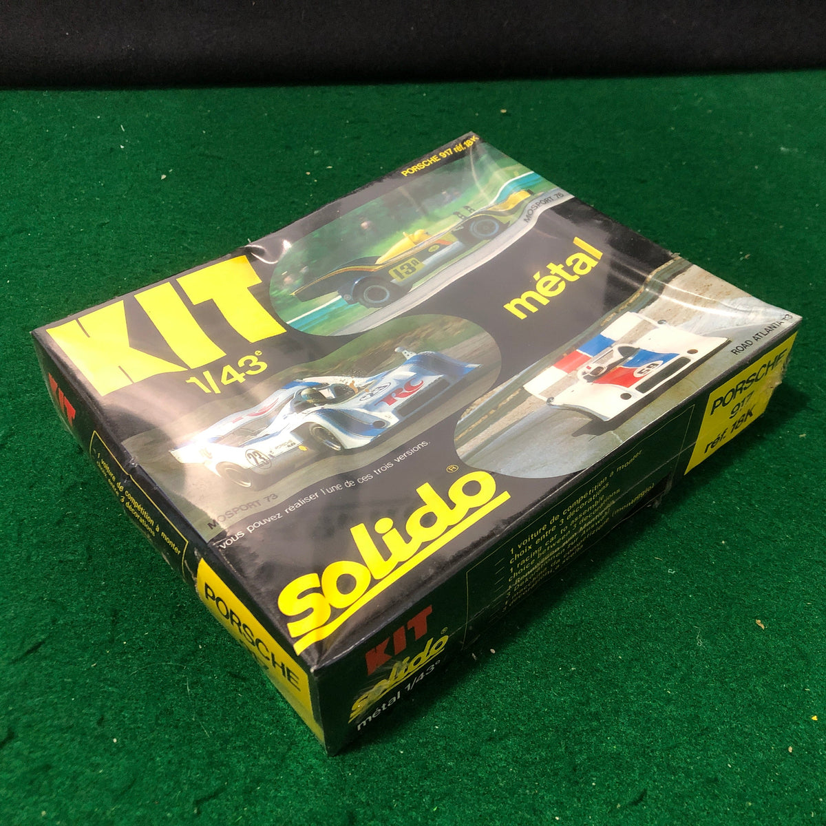 Porsche 917 1973-1976 Mosport + Road Atlanta by Solido 1:43 Kit 3 Livery Options  (18k)