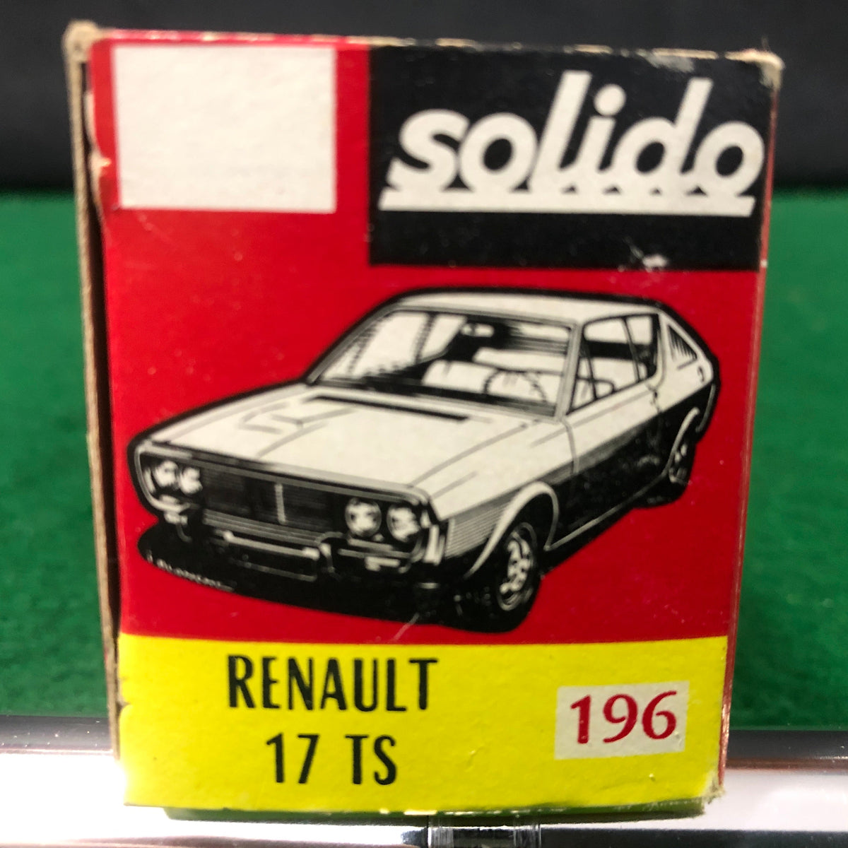 Renault 17 TS Yellow by Solido 1:43 (196)