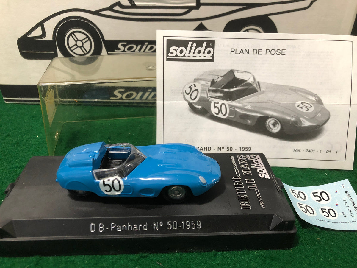 DB Panhard 1959 N 50 by Solido Retro Le Mans (2401)