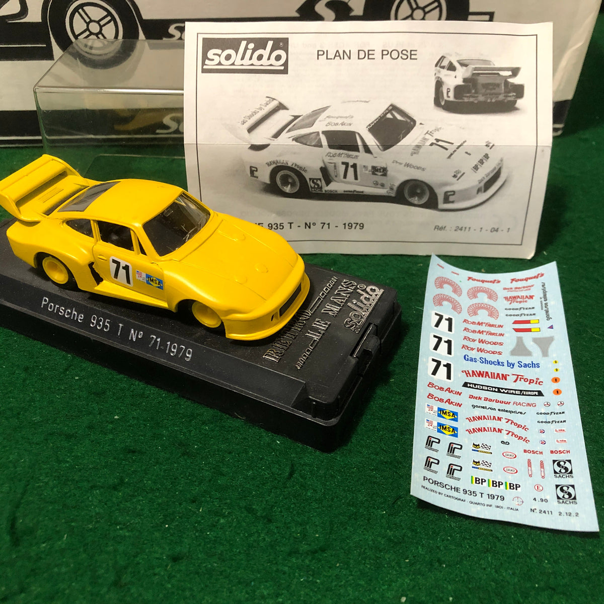 Porsche 935 T 1979 N 71 by Solido Retro Le Mans (2411)