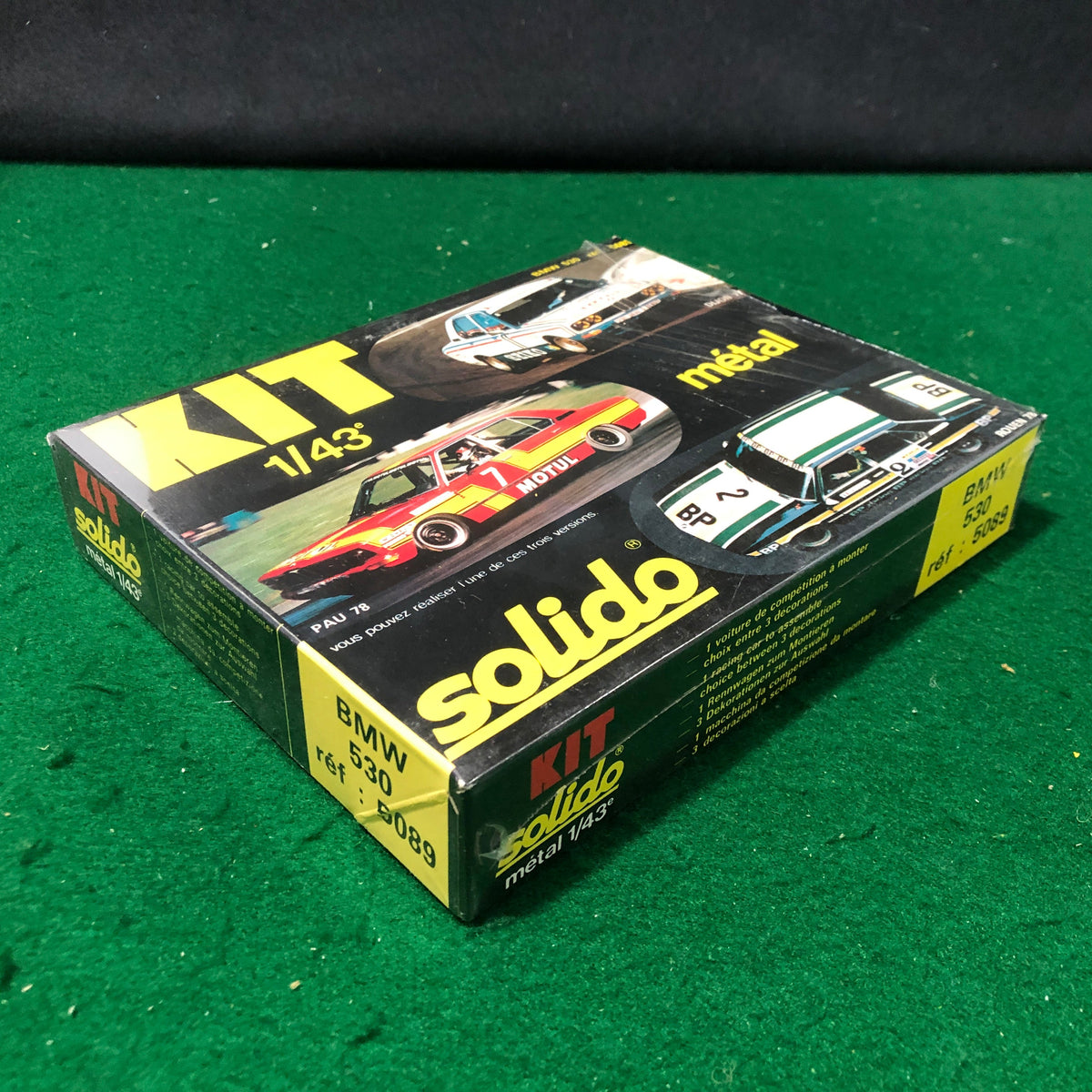 BMW 530 Rallye by Solido 1:43 Kit 3 Livery Options (5089)