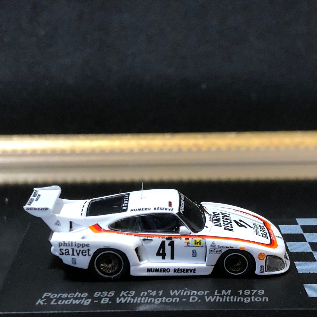 Porsche 935 1979 Le Mans Winner N 41 K Ludwig - B Whittington - D Whittington by Spark 1:87 (87LM79)