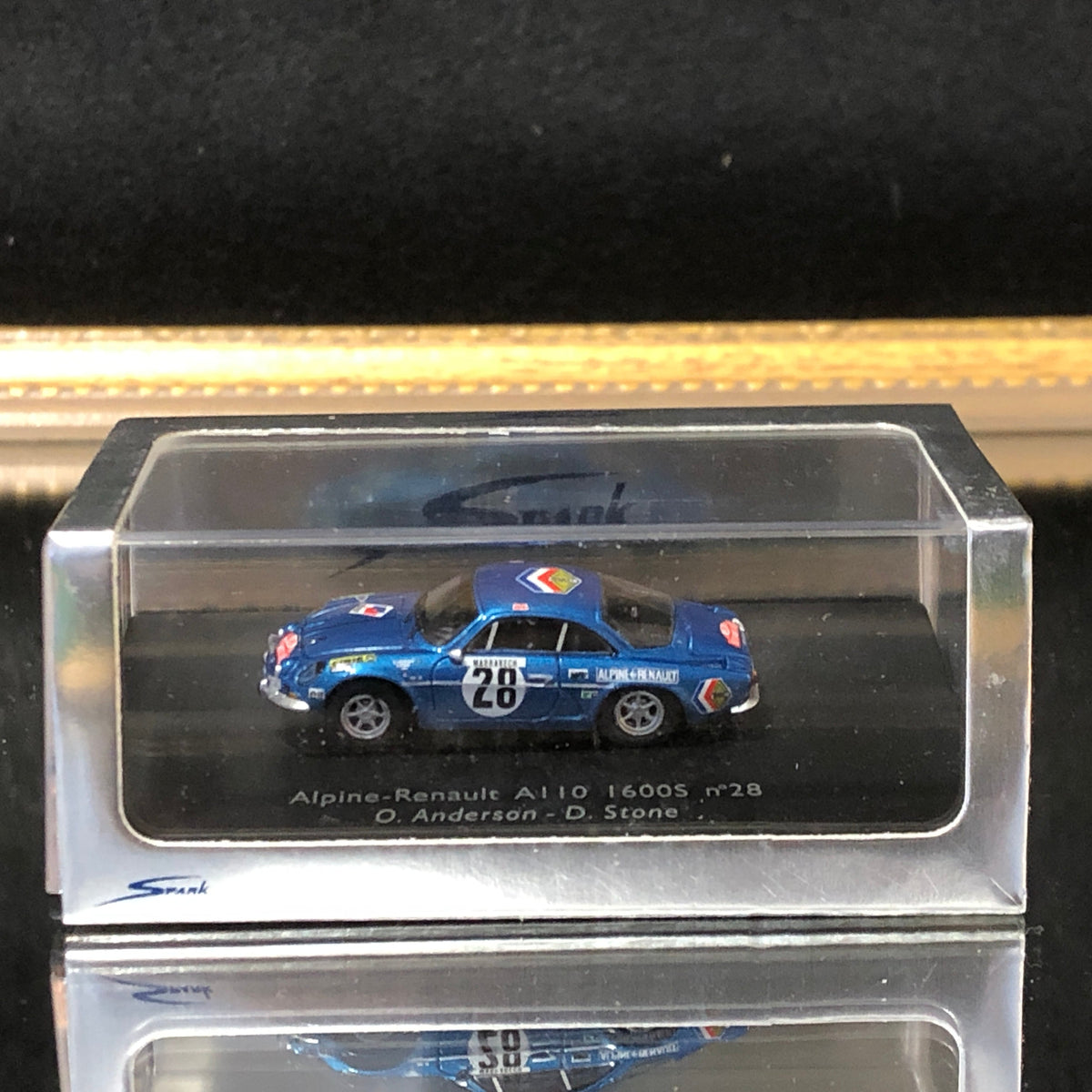 Alpine-Renault A110 1600S 1971 Monte Carlo Rallye N 28 O Anderson - D Stone by Spark 1:87 (87S021)