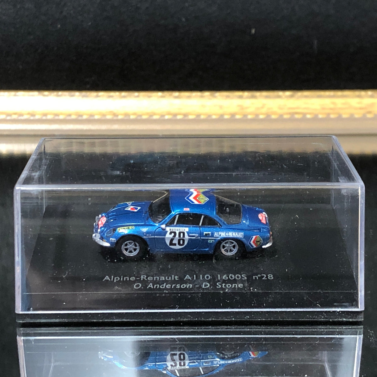 Alpine-Renault A110 1600S 1971 Monte Carlo Rallye N 28 O Anderson - D Stone by Spark 1:87 (87S021)