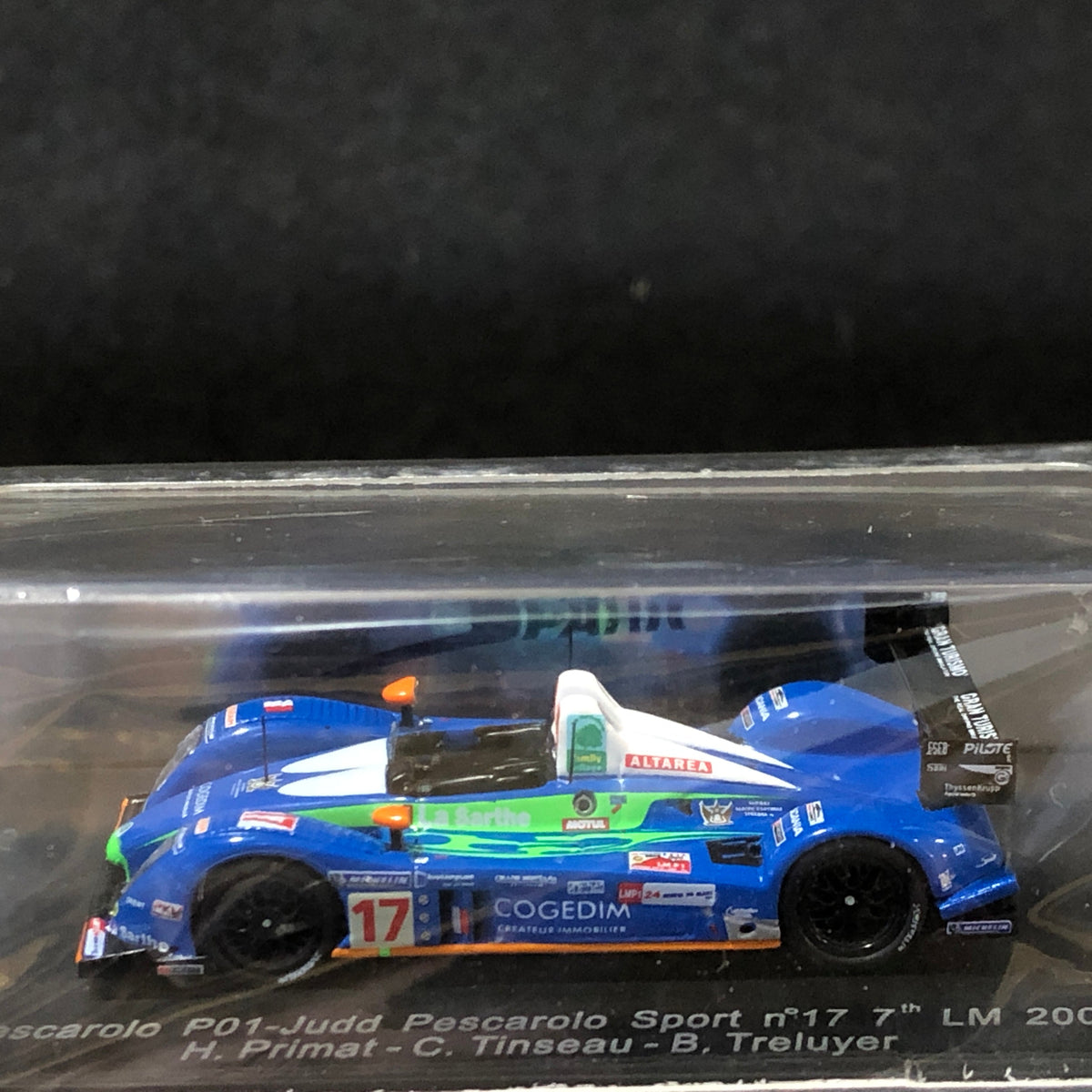 Pescarolo P01 Judd 2008 Le Mans N 17 H Primat - C Tinseau - B Treluyer by Spark 1:87 (87S089)