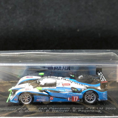 Peugeot 908 HDi FAP 2009 Le Mans N 17 JC Boullion - B Traluyer - S Pagenaud by Spark 1:87 (87S113)