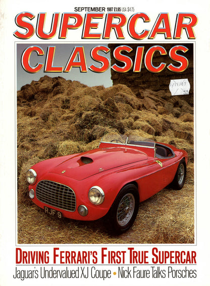 Supercar Classics Magazine 1987/09