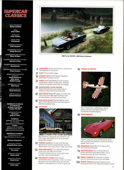 Supercar Classics Magazine 1990/09