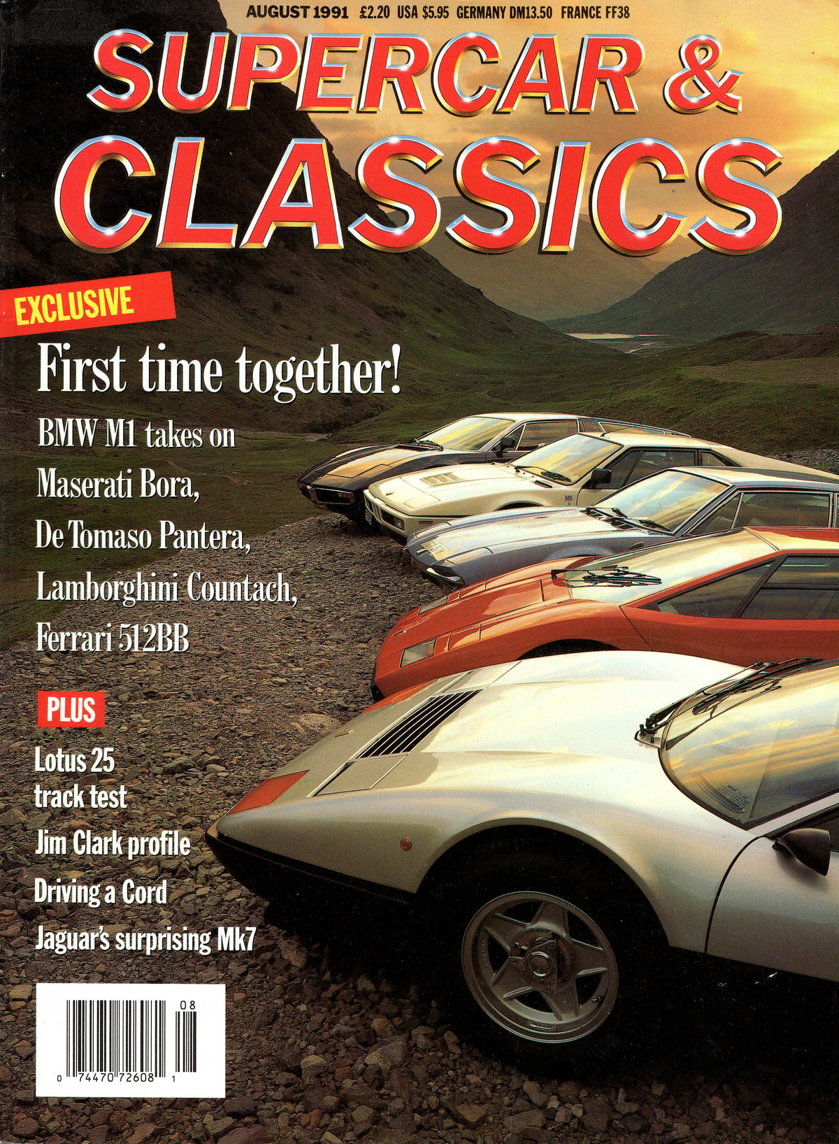 Supercar & Classics Magazine 1991/08