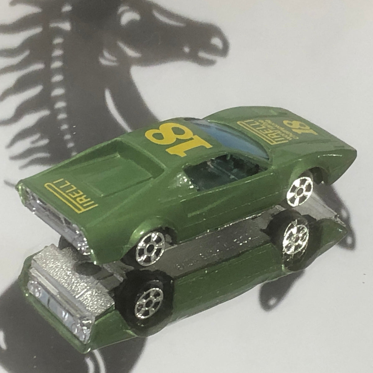Ferrari 308 GTB Green Metallic N 18 "Pirelli" by Summer 1:64 (S671)(No box)