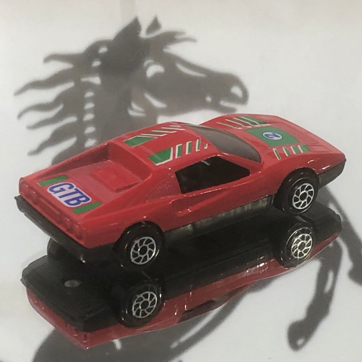 Ferrari 328 GTB Red N 2 by Summer 1:64 (802)(No box)