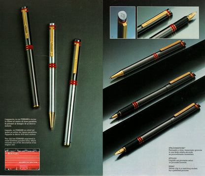 Ferrari Formula Pens Brochure