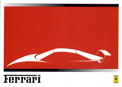 Ferrari Product Range 1990 Brochure (UK)(9/90)