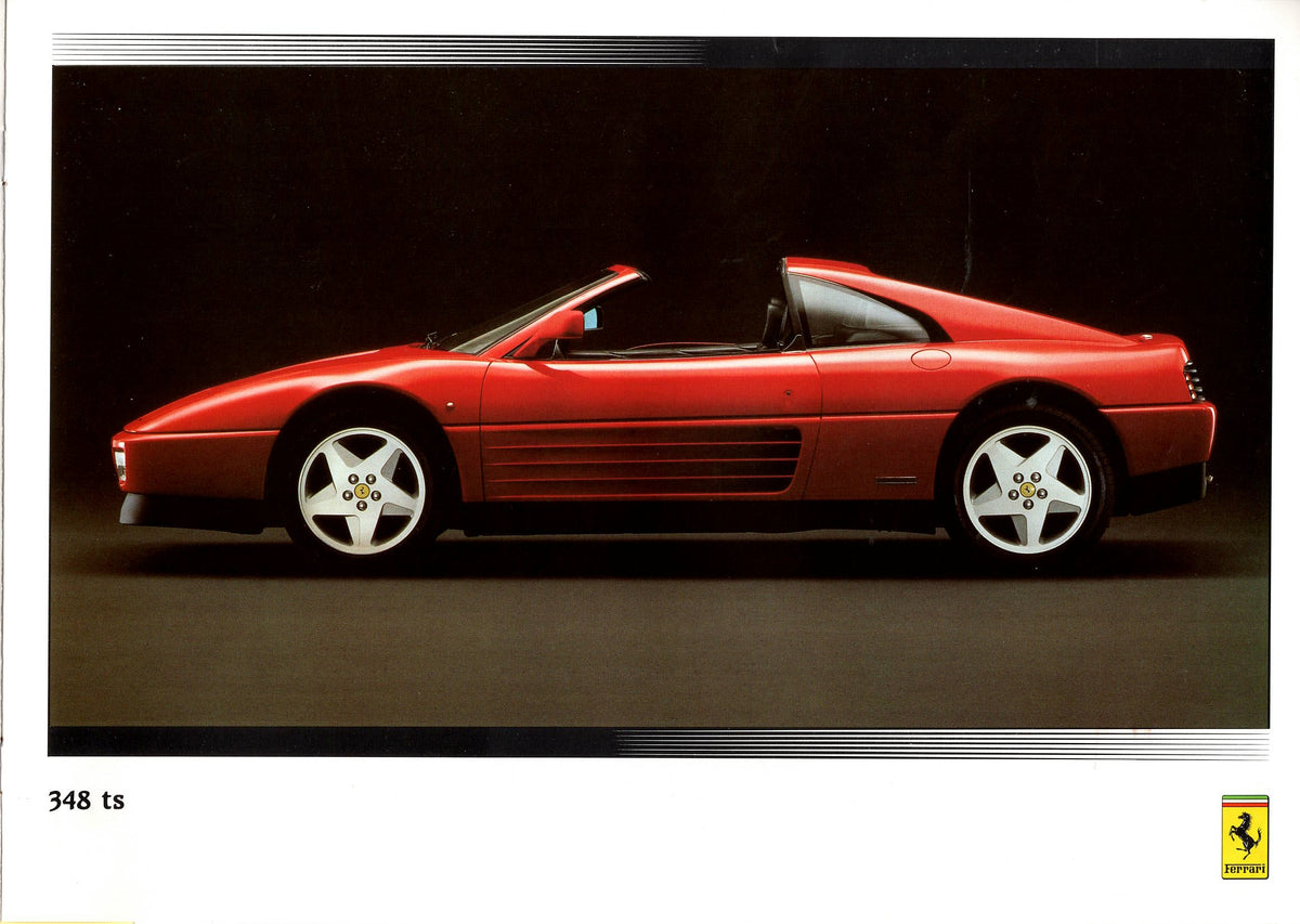 Ferrari Product Range 1990 Brochure (UK)(9/90)