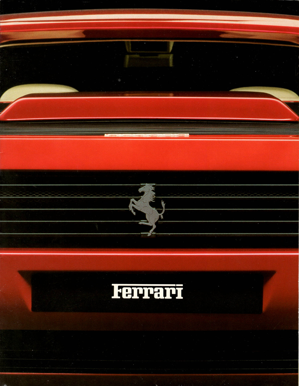 Ferrari Product Range 1985 Brochure, Garage Francorchamps (B)
