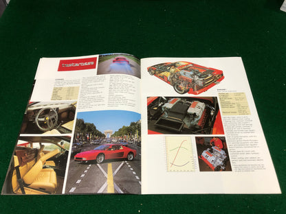 Ferrari Product Range 1985 Brochure, Garage Francorchamps (B)
