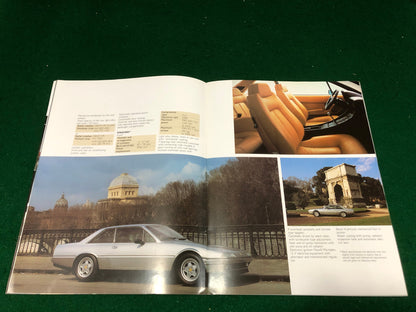 Ferrari Product Range 1985 Brochure, Garage Francorchamps (B)