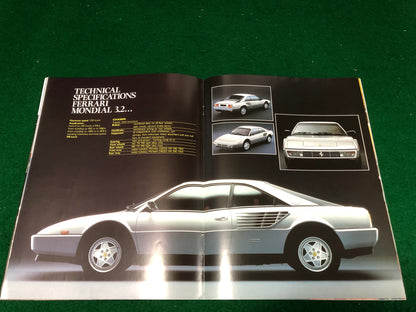Ferrari Product Range 1985 Brochure, Garage Francorchamps (B)