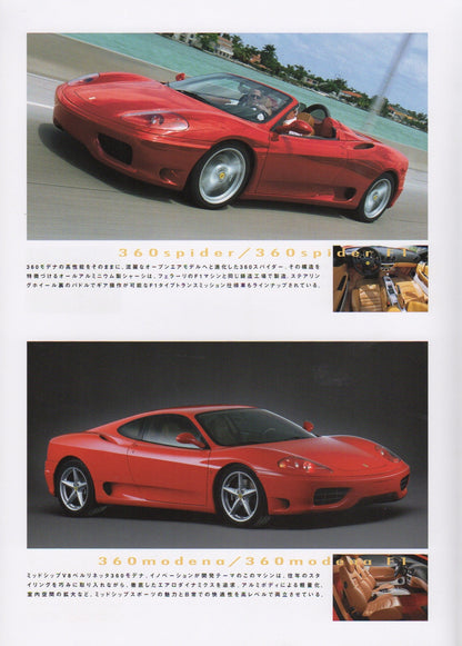Ferrari & Maserati of Japan 2001 MY Cars