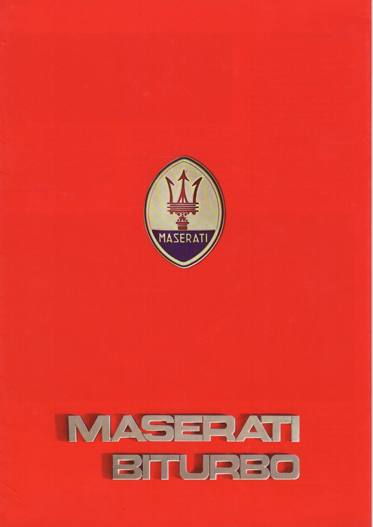 Maserati Biturbo Brochure (P115)